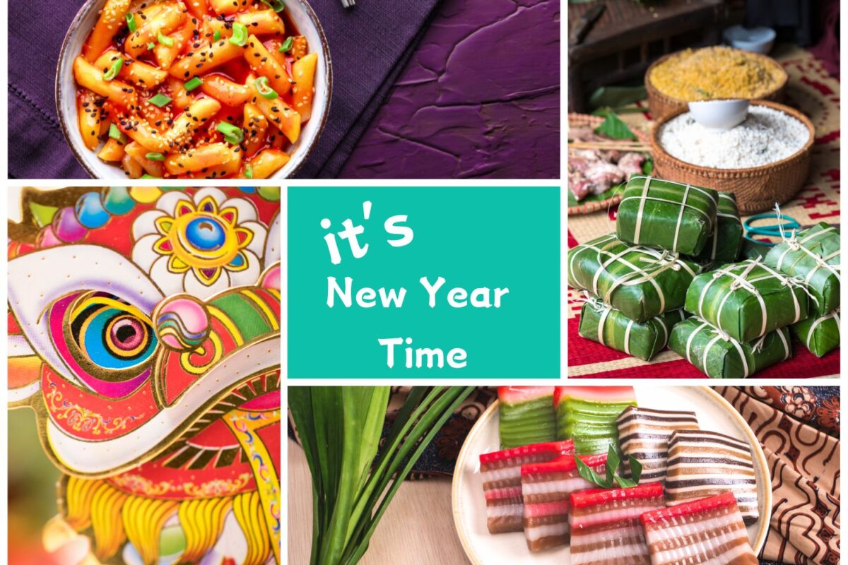 亞洲賀年獨特美食-新年到會